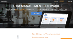 Desktop Screenshot of gym-software.com
